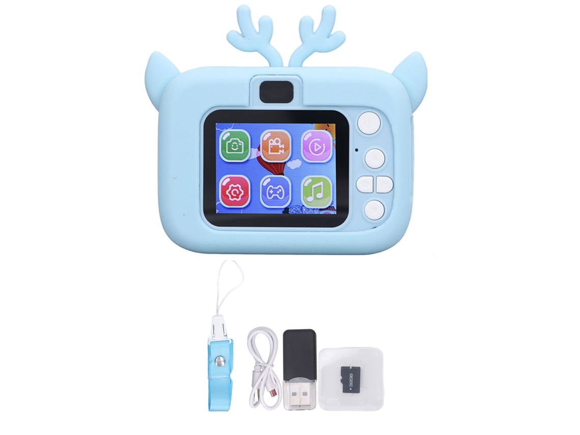 Câmera Infantil Com Bateria Integrada 2 Polegadas, Grava Reprodução Jogos, Presente Perfeito Para Natal Aniversário Crianças