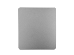 Aetheria mouse Pad Gamer de Alumínio Anti derrapante Bilateral Controle Preciso para Pc Prata