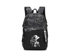 Nova Mochila De Estudante, Resistente Ao Desgaste, Luminosa, Preta Olysi Shop