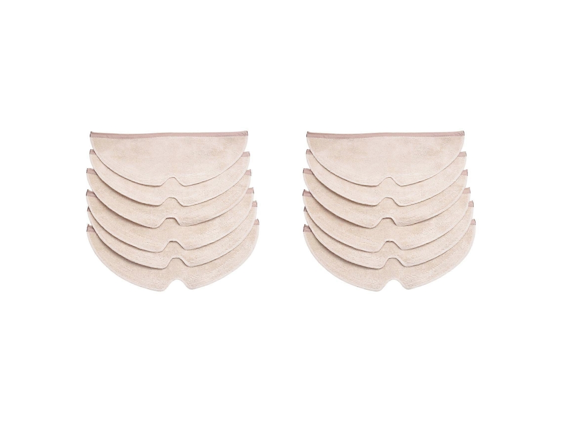 Conjunto De 12 Panos De Limpeza De Substituição Para Aspirador Robô Xiaomi Roborock S5 Max S6 Pure S6 Max S5 S51 S50 S55 E25 E35_glo