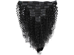 Apliques de Cabelo Humano com Presilha 8 Peças SFUSHOS