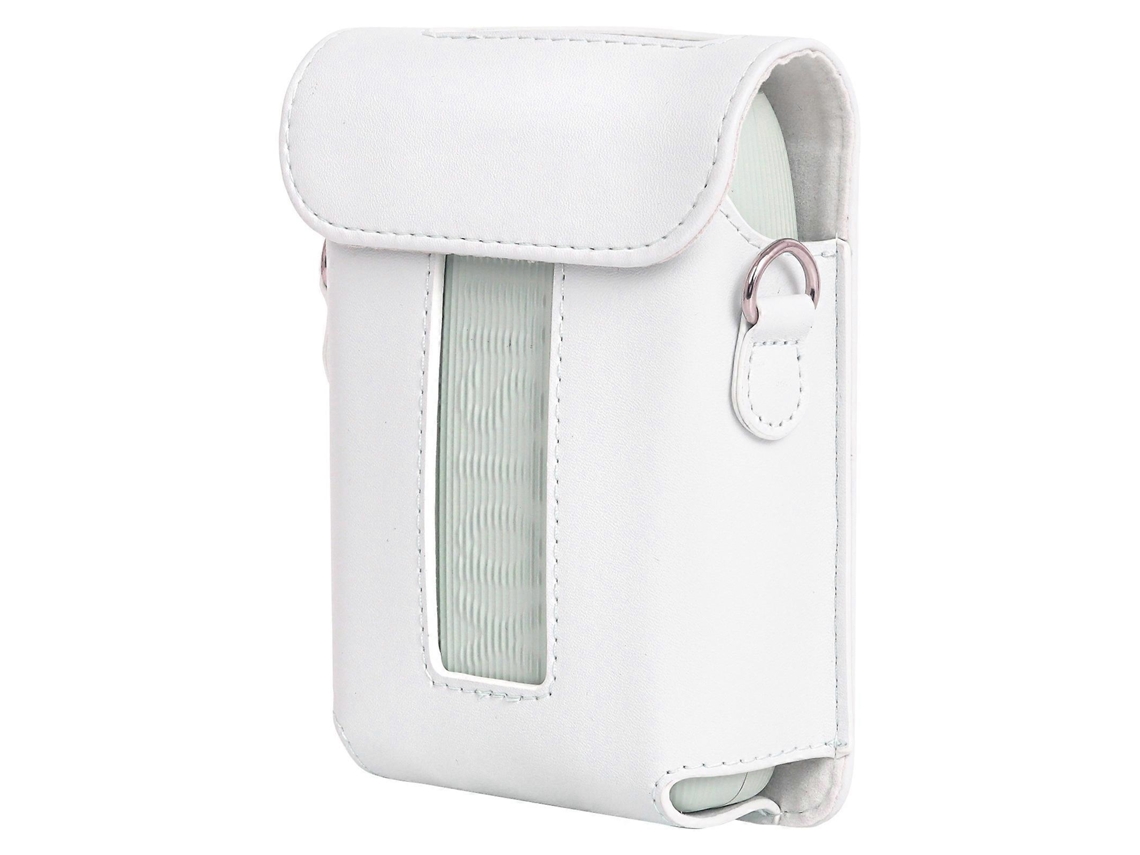Bolsa De Couro Com Alça Compatível Com Fujifilm Instax Mini Link 3 Brilvibera