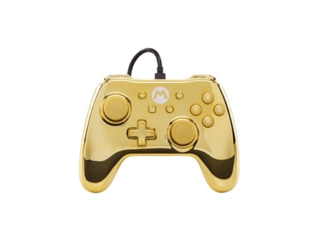 Comando para Nintendo Switch DIMELEC Switch Core Chrome Gold Mario Dourado