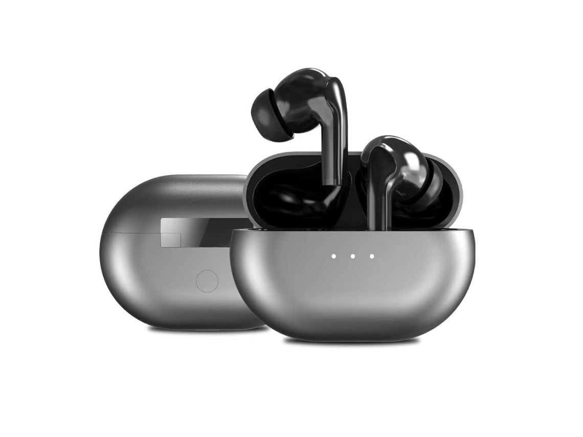Auriculares CHRUI True Wireless Bluetooth com Cancelamento de ruído Cinzento