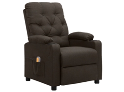 Massage Chair, Massage Chairs Vidaxl Marrom Tecido
