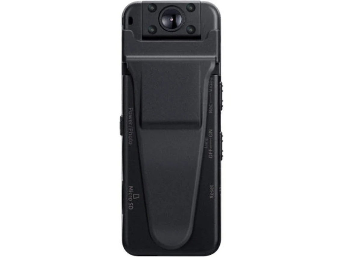 Mini câmera espiã 1080P HD DV portátil com detecção de movimento em loop para casa/escritório, preta Bestvite