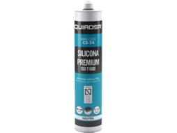 Silicone QUIADSA CS-34 Neutro Transparente (300ml)