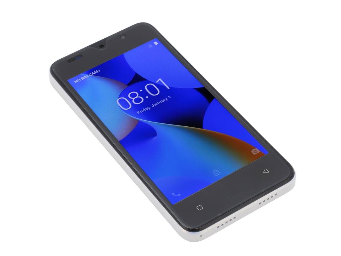Mali smartphone Ultra Fino Reconhecimento Facial 4gb+32gb Câmeras Duas 8mp Tela 5.0in 1440x3040 Branco