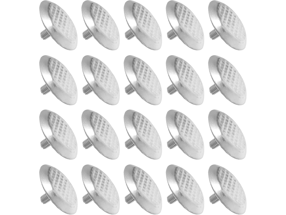 Hohopeti Conjunto De 20 Pinos Guia Em Aço Inoxidável Para Deficientes Visuais, Marcadores Táteis Com Textura De Abacaxi
