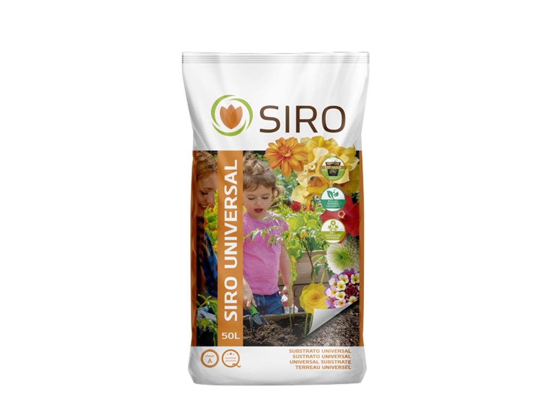 Substrato Universal para Plantação e Transplante de Plantas Exteriores 50L