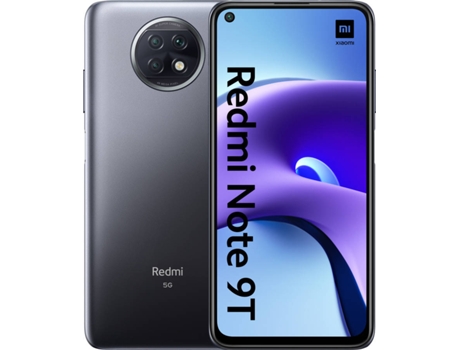 Smartphone XIAOMI Redmi Note 9T 5G (6.53'' - 4 GB - 64 GB - Preto)