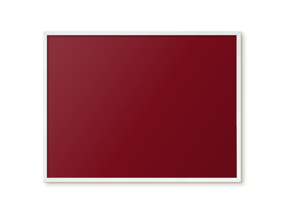 Quadro magnético de parede cinza delicado para quarto Espelharte (80x60 cm)
