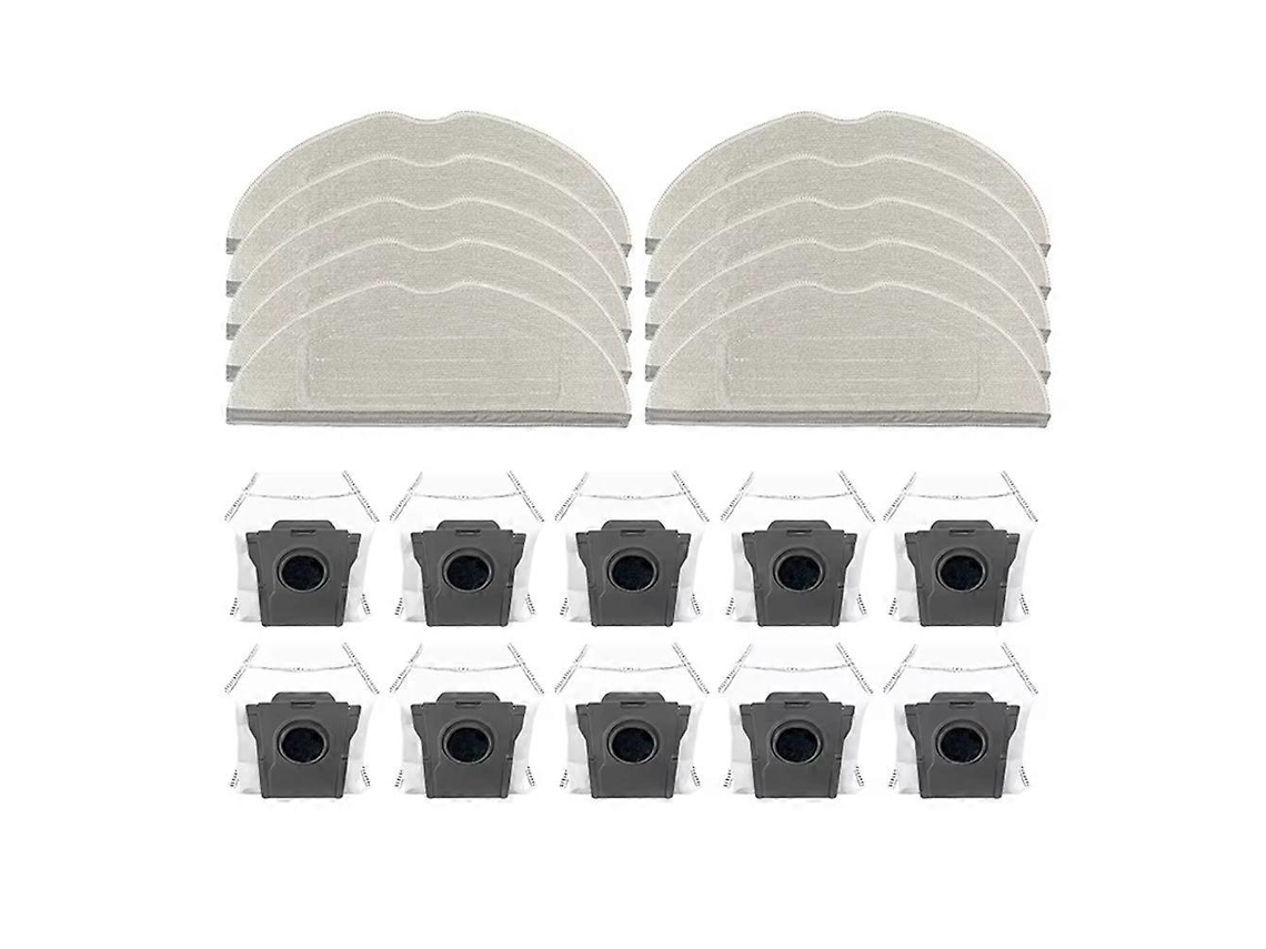 Saco Para Pó Dreame 20pcs, Compatível Com S20, Rlm71ce, 20 Unidades