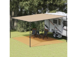 Vidaxl Tapete De Campismo Para Tenda 400x500 Cm Pead Areia