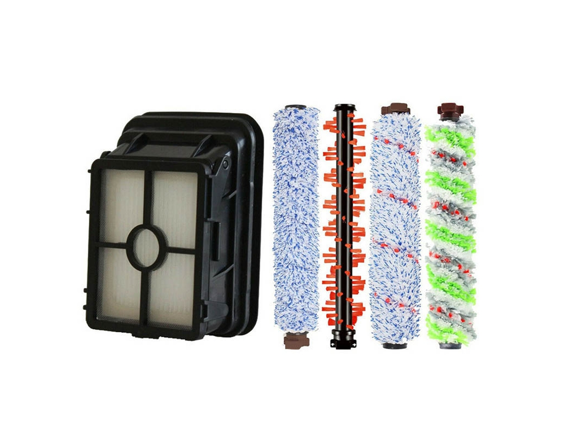 5 unidades rolo de escova principal e filtro Hepa para Bissell Crosswave1866 1868 1926 1785