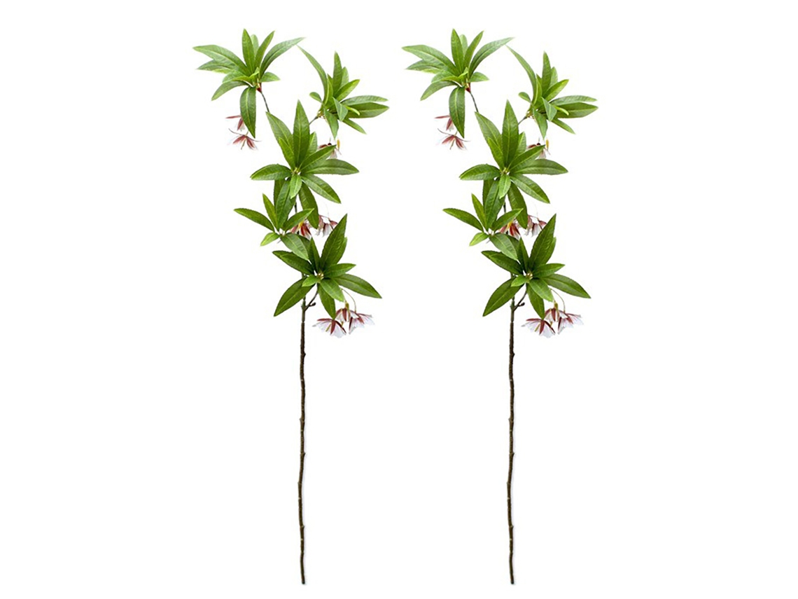 Planta Artificial Red Syzygium Samarangense 2 Peças LAXISCREED