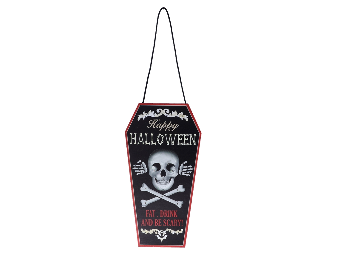 Placa Led De Parede Halloween Iluminação Colorida Decoração Festiva