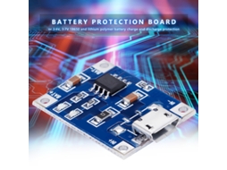 Laxiscreed Módulo De Proteção Para Carregamento De Baterias Lithium Micro Usb 1a