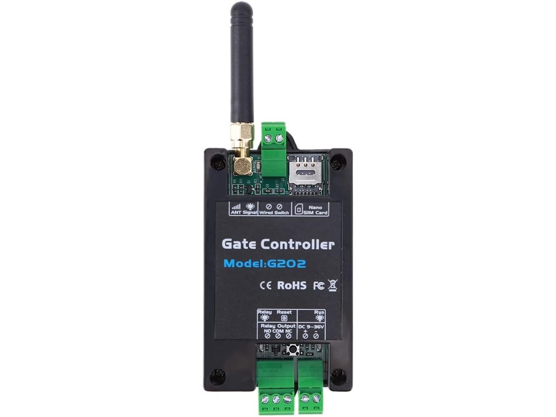 Abridor De Porta Gsm G202 4g, Interruptor De Relé Único, Controlável Remoto Elétrico Móvel 850/900/1800/1900 Mhz Zeuxo