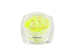 Adorno De Unhas Em Forma De Losango Com Brilhos Purpurina Sequência Manicura 8amarelo