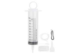 Kit de Ferramentas para Limpeza de Drenagem, Geladeira: Seringa, Mangueira, Escova, Varinha, Caixa Desodorizante S/MARCA