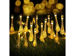 Cordão De Luzes Led, Energia Solar, Resistente À Água, Para Decoração De Casa, Festas, Jardim E Eventos