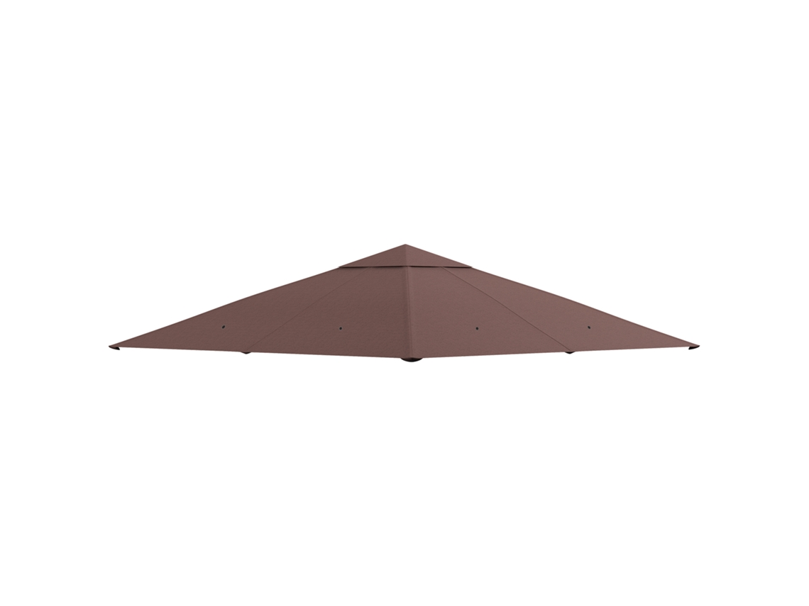 Cobertura de Substituição para Gazebo 3x3m, Drenagem, Proteção Solar UPF30+, bege SINI TECH STORE