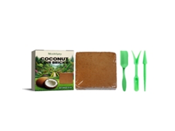 Blocos de Fibra de Côco Moonspry com Solo Nutritivo