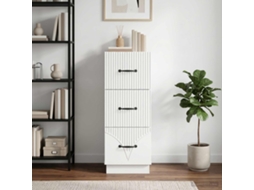 Vidaxl Gabinete De Gavetas 33 X 34,5 X 87 Cm Derivados De Madeira