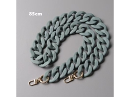 Ryi_ins Novos Acessórios Pingentes Para Celular Feitos À Mão, Corrente De Acrílico Popular Com Cordão Para Celular, Cor Verde-85 Cm