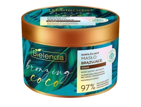 Bronzing Coco Hydrating Tanning Body Butter, 200ml Bielenda