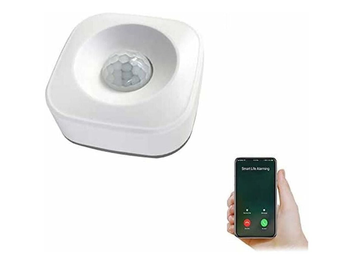 Lurelia Detector De Sensor De Movimento Pir Para Casa Inteligente Sem Fios Wi-fi Compatível Com O Aplicativo Tuya/smart Life