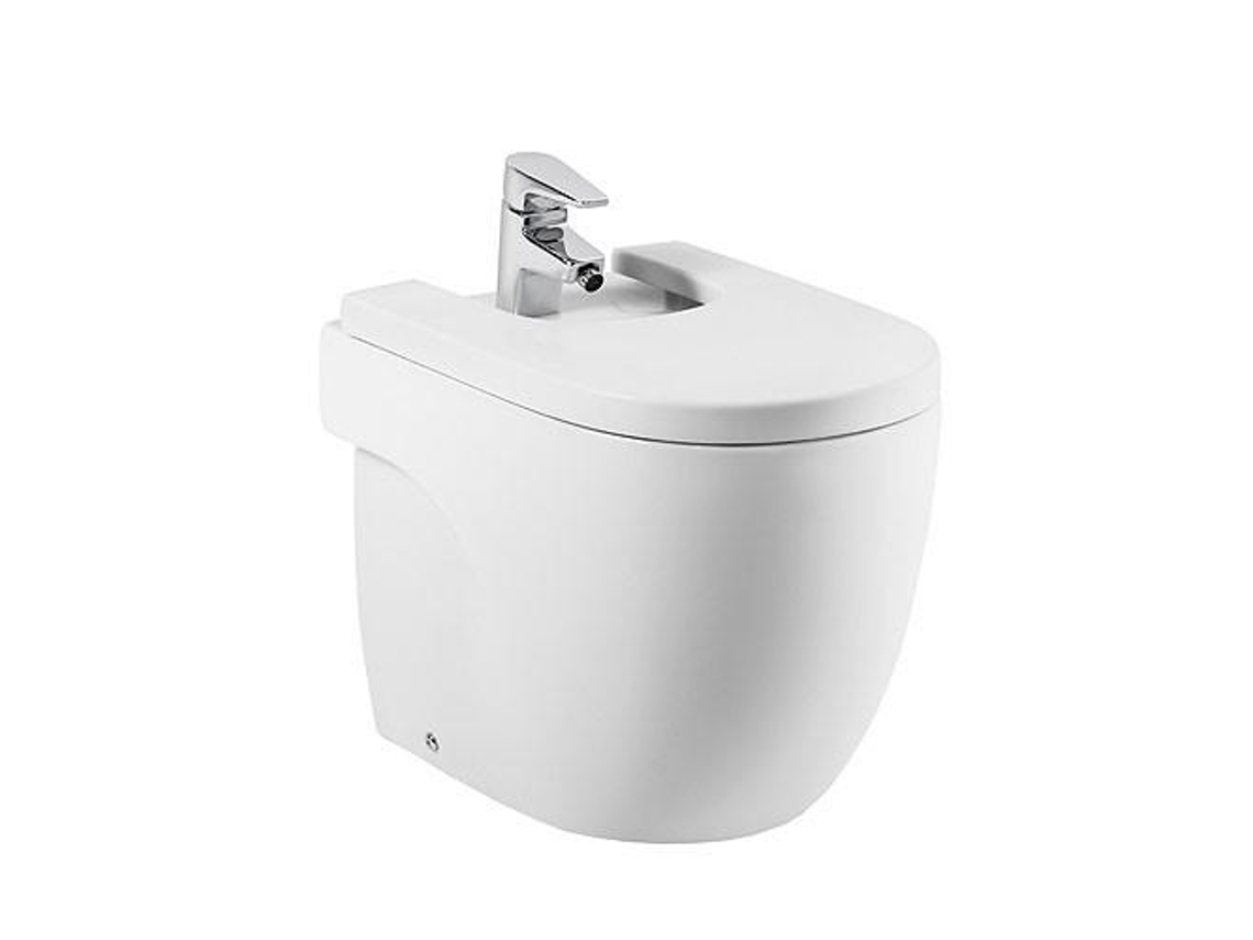 Roca A357247000 Meridian Compacto Bidé Branco - Assento Sem Tampa