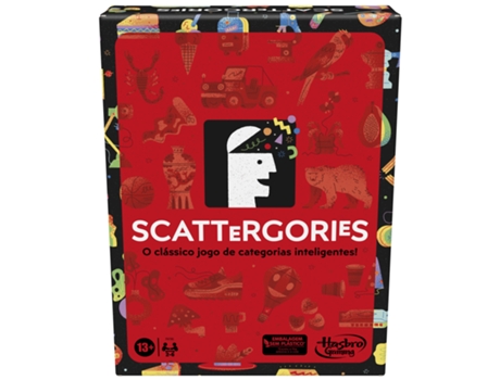 Jogo Coletivo HASBRO GAMING Scattergories (Idade Mínima Recomendada: 13 anos - Versão em Português)