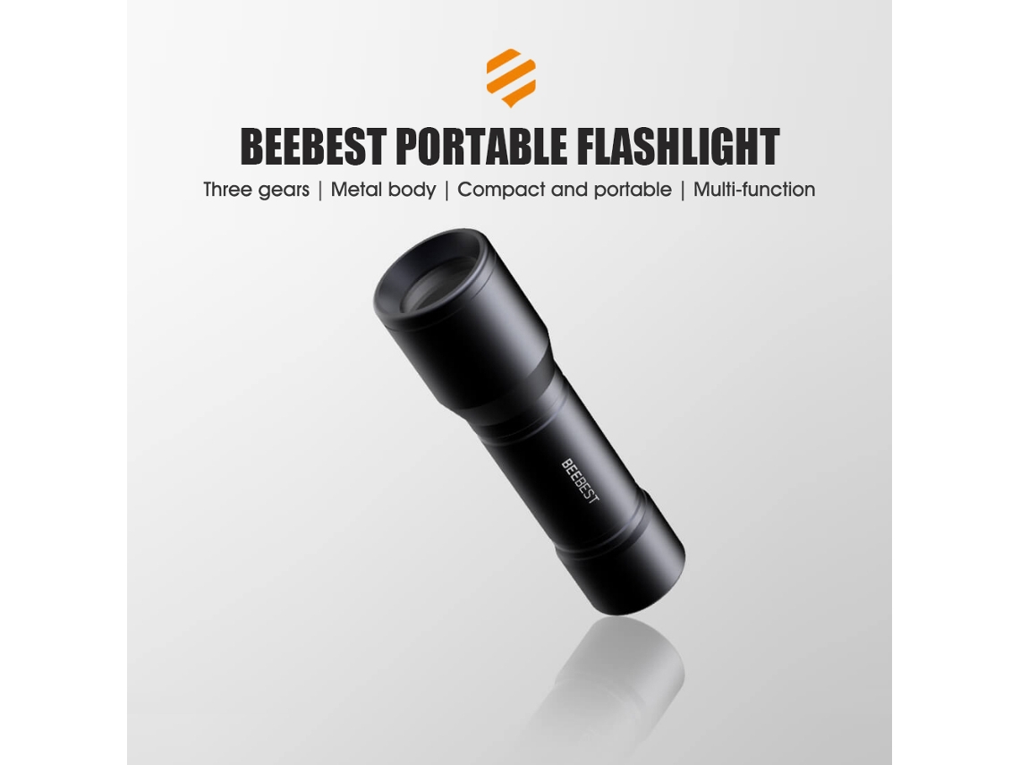 Lanterna Led Portátil Leve 3 Modos Impermeável Beebest