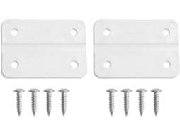 Dobradiça Plástica Para Freezer Horizontal Com 4 Parafusos De Fixação Par Duas Dobradiças Plásticas Confiáveis