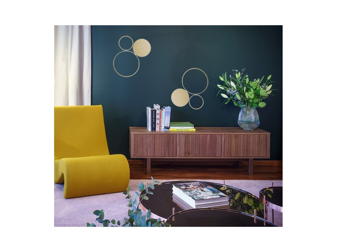 Plafon Led Pois-gold-small