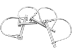 Conjunto De 4 Pinos De Travamento Para Engate De Reboque