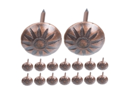 1000 Peças De Tachas Decorativas Em Formato Flor Para Estofamento,