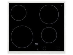 Placa de Vitrocerâmica AEG HK624000XB (Elétrica - 57.6 cm - Inox)