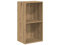 Bookcase, Bookcases Vidaxl Marrom Madeira Processada (n/a)
