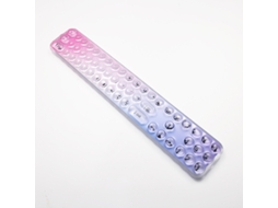 Suporte de pulso ergonômico e macio em gel para uso em mesa e jogos, alivia a fadiga do pulso. Azul Hexinyigjly