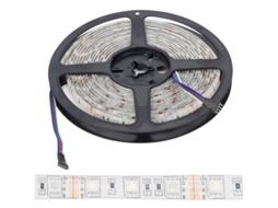 Tira Led de 300 LEDs 72W 4.200Lm SMD5050 12VDC IP65 RGB 5M x5M 40.000H [PL219012]-RGB GREENICE