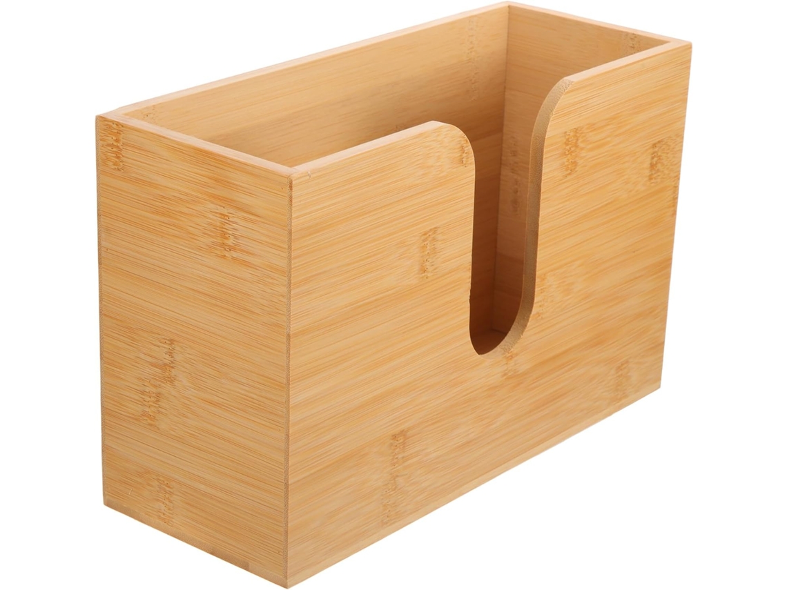 Organizador/dispensador De Toalhas De Cozinha De Parede Em Madeira Com Design Moderno