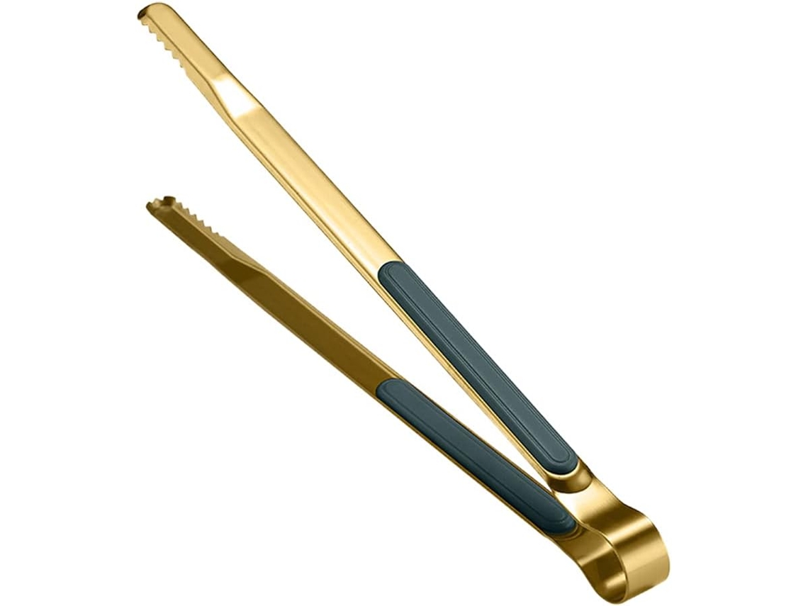 Pinça De Cozinha Multifuncional Em Aço Inoxidável, Pinça Flexível Para Alimentos Com Dentes Firmes, Utensílio Para