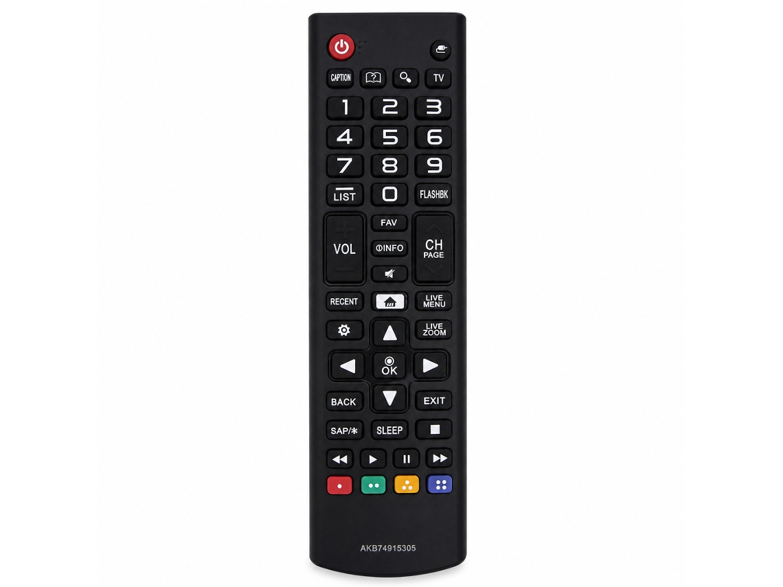 Comando À Distância De Substituição Para Tv Compatível Com Lg Akb74915305_dae