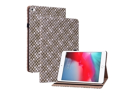 Capa de couro com tecido colorido Webake para iPad Mini 5/4/3/2/1