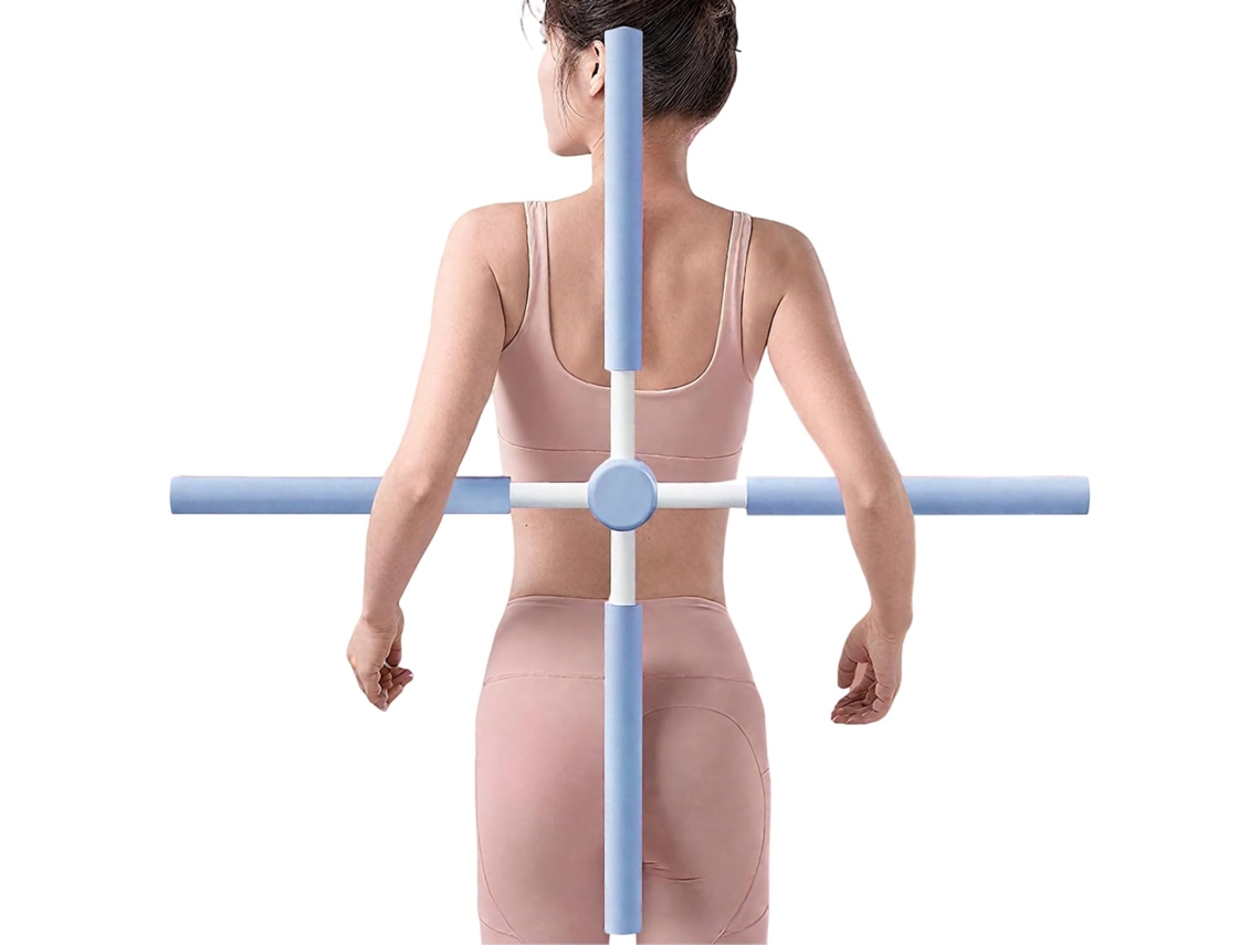 Bast Bastão de Exercícios - Ergonômico para Fitness Alívio da Dor nas Costas Ideal Adolescentes S/MARCA