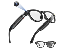Óculos Inteligentes Com Câmera, Vídeo Hd 1080p, Tradução Por Ia, Bluetooth 5.3 E Lentes Com Mudança De Cor Q8 A