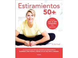 Livro Estiramientos 50+ de Dr. Karl Knopf (Espanhol)